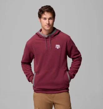 Sudadera con capucha y forro polar Flanker™ para hombre – Texas A&M