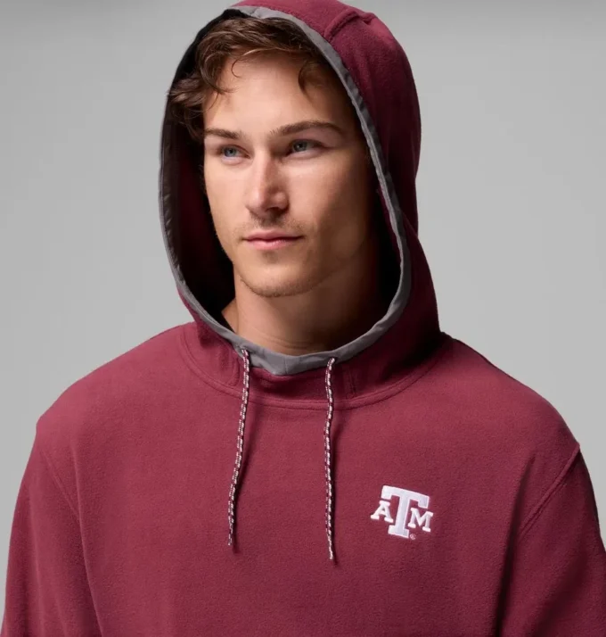 Sudadera con capucha y forro polar Flanker™ para hombre – Texas A&M