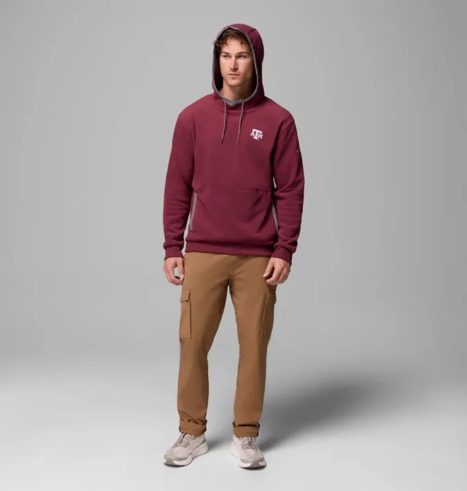 Sudadera con capucha y forro polar Flanker™ para hombre – Texas A&M