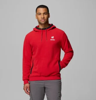 Sudadera con capucha y forro polar Flanker™ para hombre – Wisconsin
