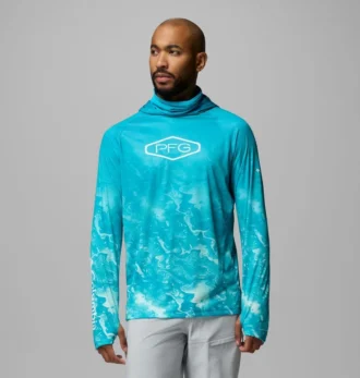 Sudadera con capucha y ventilación PFG Super Terminal Tackle™ para hombre