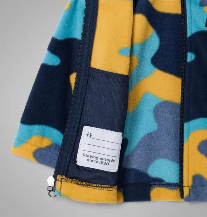Sudadera con cremallera completa estampada Castle Dale™ para niño