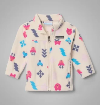 Sudadera con cremallera completa y estampado Castle Dale™ para niñas pequeñas