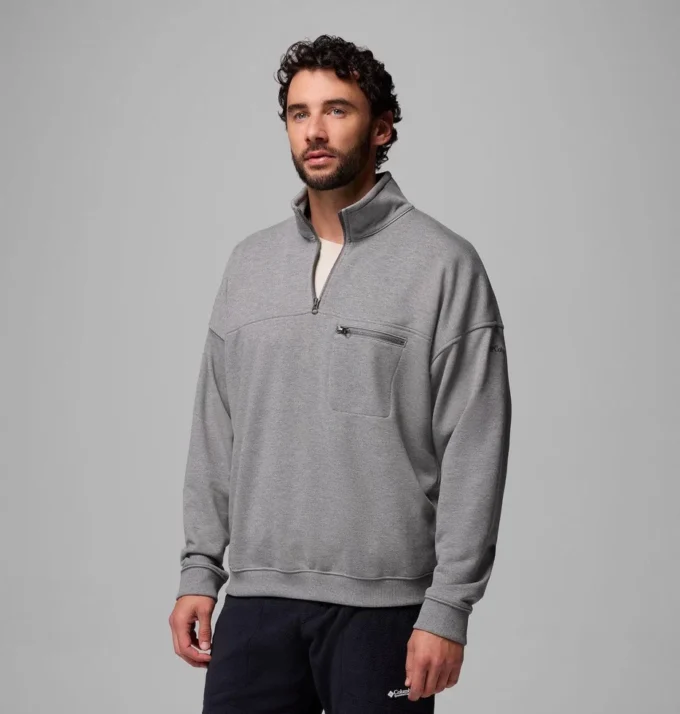 Sudadera con media cremallera Bugasweat™ para hombre