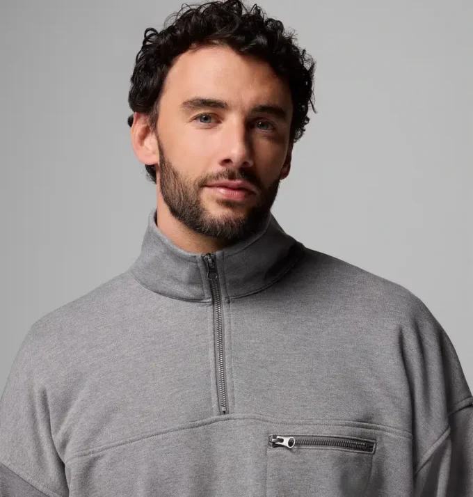 Sudadera con media cremallera Bugasweat™ para hombre