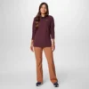 Sudadera con media cremallera de felpa Lake Aloha™ para mujer