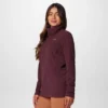 Sudadera con media cremallera de felpa Lake Aloha™ para mujer