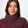 Sudadera con media cremallera de felpa Lake Aloha™ para mujer