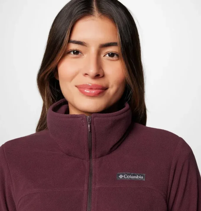 Sudadera con media cremallera de felpa Lake Aloha™ para mujer
