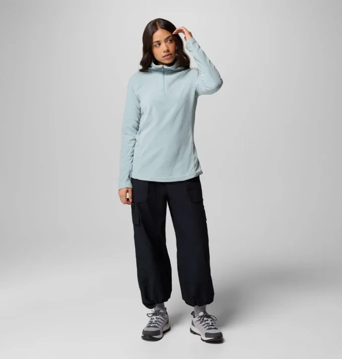 Sudadera con media cremallera Glacial™ IV para mujer