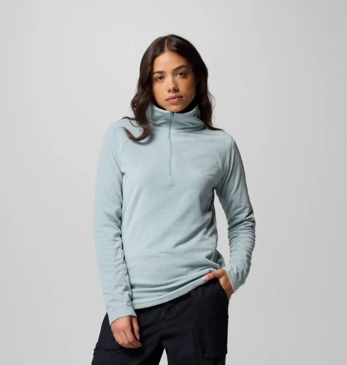 Sudadera con media cremallera Glacial™ IV para mujer