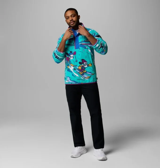 Sudadera con medio cierre a presión CSC x Disney para hombre Sudadera con medio cierre a presión CSC x Disney para hombre