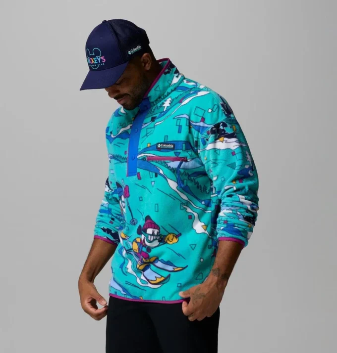 Sudadera con medio cierre a presión CSC x Disney para hombre Sudadera con medio cierre a presión CSC x Disney para hombre