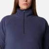 Sudadera de felpa con media cremallera Glacial™ IV para mujer – Talla grande