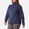 Sudadera de felpa con media cremallera Glacial™ IV para mujer – Talla grande