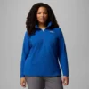 Sudadera de felpa con media cremallera Lake Aloha™ para mujer – Tallas grandes Sudadera de felpa con media cremallera Lake Aloha™ para mujer – Tallas grandes
