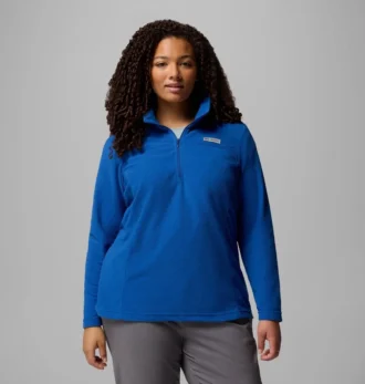 Sudadera de felpa con media cremallera Lake Aloha™ para mujer – Tallas grandes