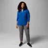 Sudadera de felpa con media cremallera Lake Aloha™ para mujer – Tallas grandes Sudadera de felpa con media cremallera Lake Aloha™ para mujer – Tallas grandes