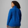 Sudadera de felpa con media cremallera Lake Aloha™ para mujer – Tallas grandes Sudadera de felpa con media cremallera Lake Aloha™ para mujer – Tallas grandes