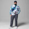 Sudadera de felpa con medio cierre a presión CSC x Disney para hombre – Talla grande Sudadera de felpa con medio cierre a presión CSC x Disney para hombre – Talla grande