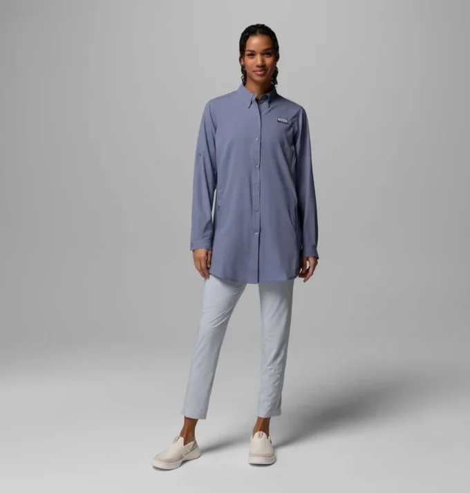 Túnica de manga larga PFG Tamiami™ para mujer