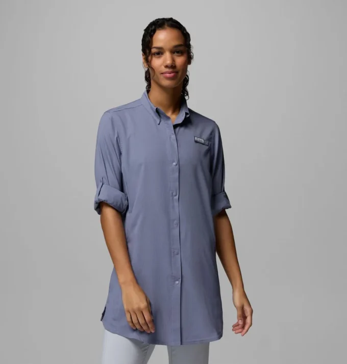 Túnica de manga larga PFG Tamiami™ para mujer