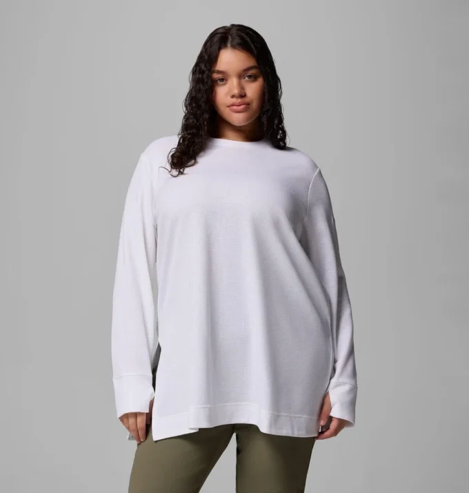 Túnica Holly Hideaway™ Waffle para mujer – Talla grande