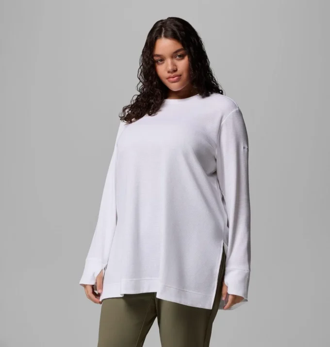 Túnica Holly Hideaway™ Waffle para mujer – Talla grande