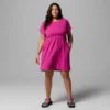 Vestido de manga corta Chill River™ para mujer – Talla grande