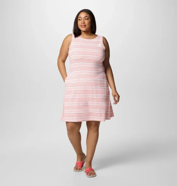 Vestido estampado Chill River™ para mujer – Talla grande Vestido estampado Chill River™ para mujer – Talla grande