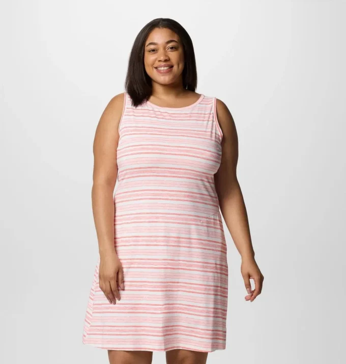 Vestido estampado Chill River™ para mujer – Talla grande Vestido estampado Chill River™ para mujer – Talla grande
