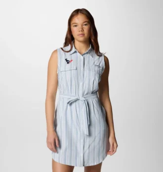 Vestido tejido PFG Sun Drifter™ II para mujer – Houston Texans