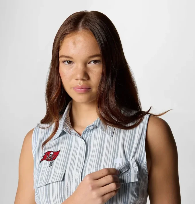 Vestido tejido PFG Sun Drifter™ II para mujer – Tampa Bay Buccaneers
